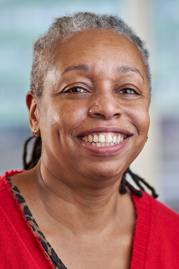 Portrait photo of a woman.