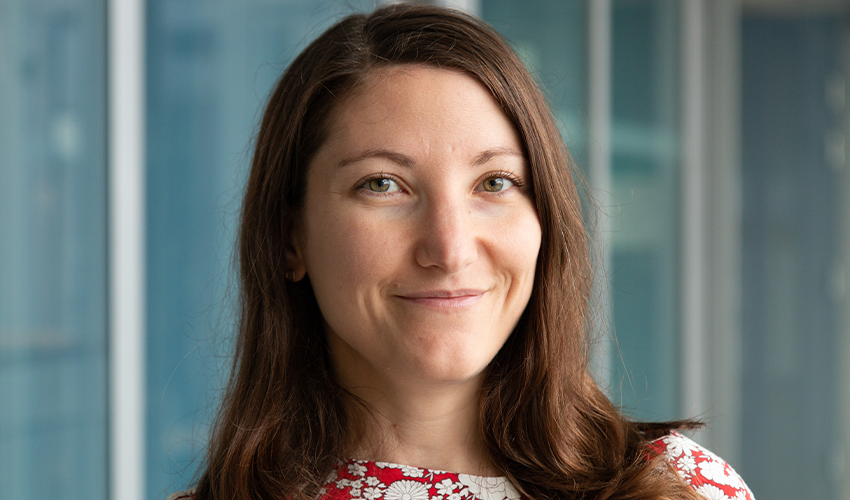 Portrait photo of a woman.